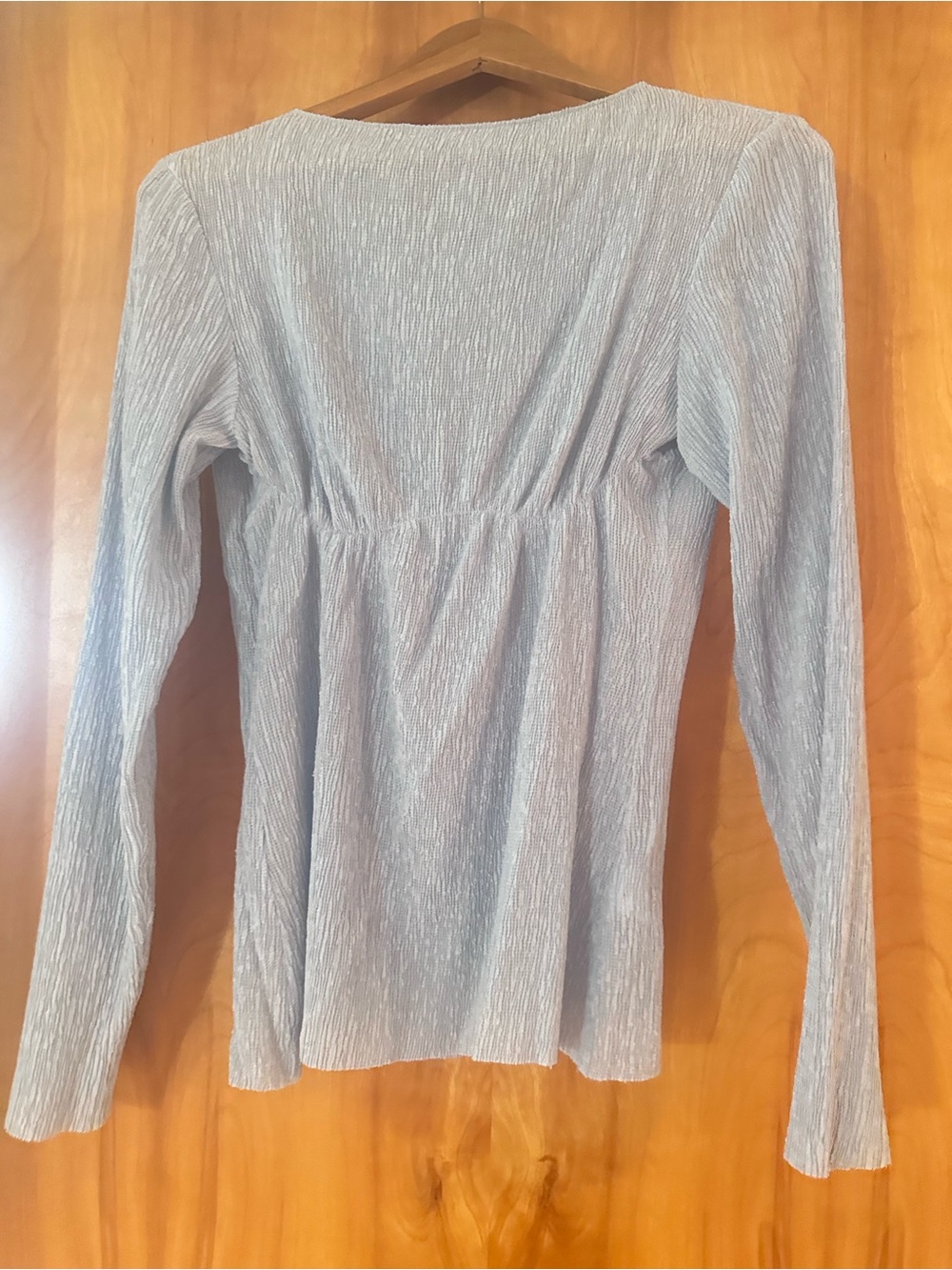 Tibi Sage Crinkle Lyocell Boatneck Shirt - Picture 7 of 9